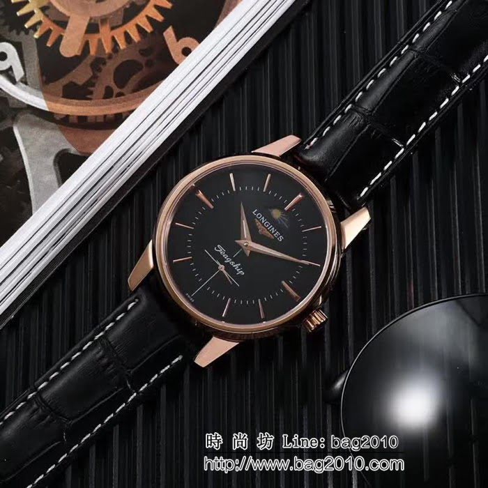 LONGINES浪琴 高級定制 全自動機械男士腕表 WSS1889